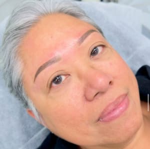 Eyebrow Tattoo result by JL Beauty Haus in Schaumburg, IL