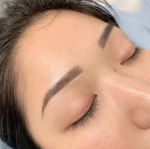 Eyebrow Tattoo result by JL Beauty Haus in Schaumburg, IL