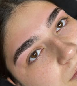 Eyebrow Tattoo result by JL Esthetics in Tulsa, OK