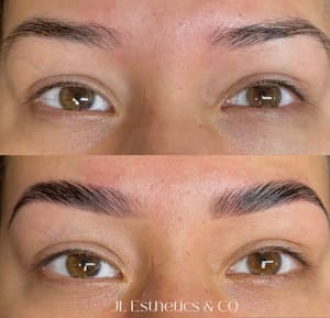 Eyebrow Tattoo result by JL Esthetics in Tulsa, OK