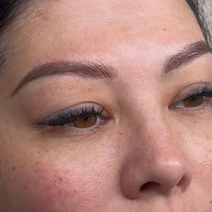 Eyebrow Tattoo result by JN Beauty Artistry in Cypress, TX