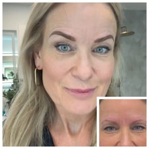 Eyebrow Tattoo result by JN Beauty Artistry in Cypress, TX