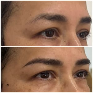 Eyebrow Tattoo result by JN Beauty Artistry in Cypress, TX