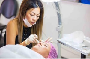Eyebrow Tattoo result by JNX Beauty Lounge in Valencia, CA
