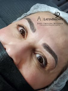 Eyebrow Tattoo result by Joey Wilder PMU Studio in San Diego, CA