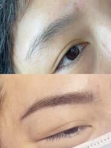 Eyebrow Tattoo result by Joli Permanent Makeup Studio in Columbia, MD
