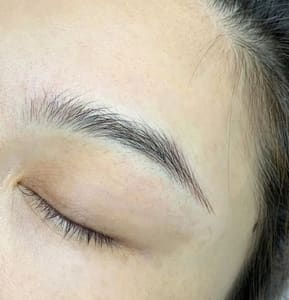 Eyebrow Tattoo result by Joli Permanent Makeup Studio in Columbia, MD