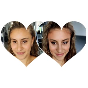 Eyebrow Tattoo result by Jolie Salon and Spa in Rochester, NY