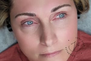 Eyebrow Tattoo result by Joni Ella Esthetics in Lincoln, NE