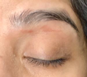 Eyebrow Tattoo result by Joty Threading and Waxing Salon in Little Rock, AR