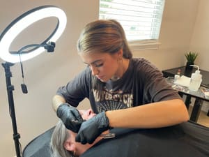 Eyebrow Tattoo result by Jourdain Ink in Lakeland, FL