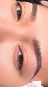 Eyebrow Tattoo result by Jovi Academy Advanced Esthetic. PMU. Microblading in Woodbridge, VA