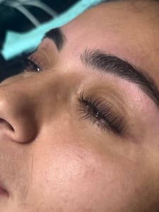 Eyebrow Tattoo result by Jovi's Eyebrow Threading in Clinton, NC