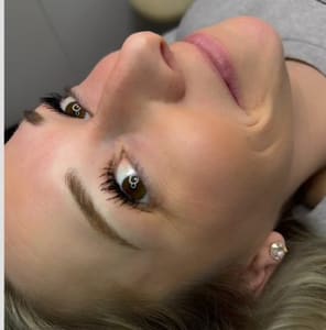 Eyebrow Tattoo result by Joyful Girl Permanent Cosmetics in Poland, ME