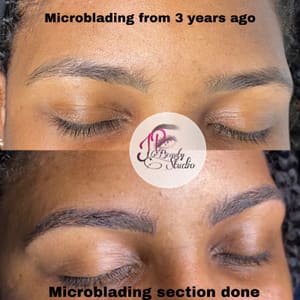 Eyebrow Tattoo result by Jp Beauty Studio in Haines City, FL
