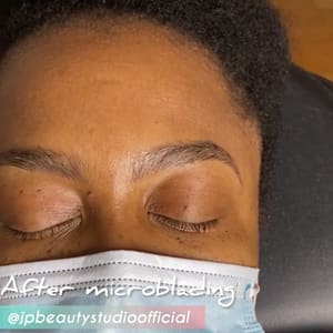 Eyebrow Tattoo result by Jp Beauty Studio in Haines City, FL