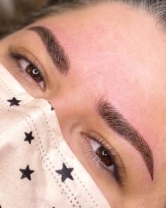 Eyebrow Tattoo result by JPark Studio in Sunset Valley, TX