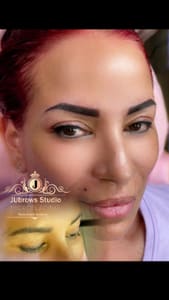 Eyebrow Tattoo result by JUbrows Studio in Killeen, TX