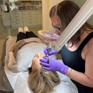 Eyebrow Tattoo result by Julie Michaud in Lynn, MA