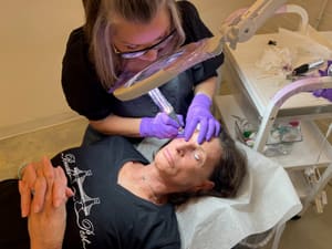 Eyebrow Tattoo result by Julie Michaud in Lynn, MA