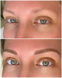 Eyebrow Tattoo result by Julie Phaxay in Minnetonka, MN