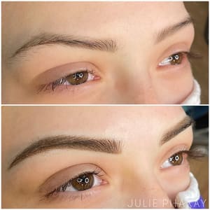 Eyebrow Tattoo result by Julie Phaxay in Minnetonka, MN