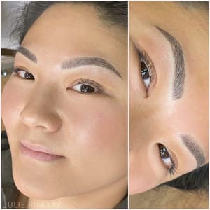 Eyebrow Tattoo result by Julie Phaxay in Minnetonka, MN