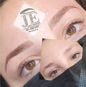 Eyebrow Tattoo result by Julie's Eyebrows Microblading in Fall River, MA