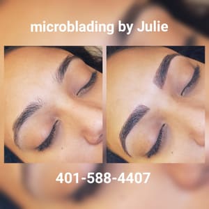 Eyebrow Tattoo result by Julie's Eyebrows Microblading in Fall River, MA