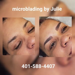 Eyebrow Tattoo result by Julie's Eyebrows Microblading in Fall River, MA