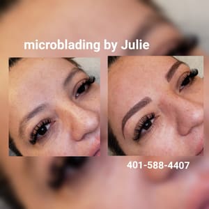 Eyebrow Tattoo result by Julie's Eyebrows Microblading in Fall River, MA