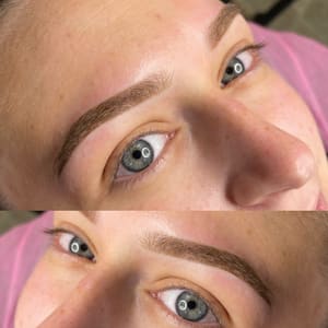 Eyebrow Tattoo result by Julss Ink’d Studio in Hesperia, CA
