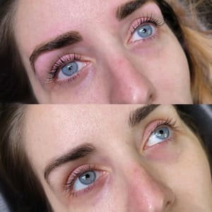 Eyebrow Tattoo result by Junipermoon Esthetics in Wayland, MI