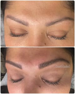Eyebrow Tattoo result by Just Bladed in Fontana, CA