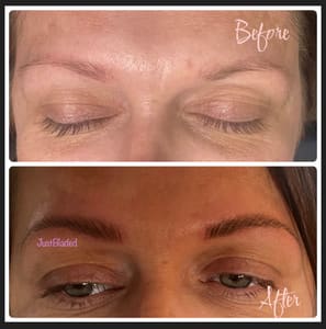 Eyebrow Tattoo result by Just Bladed in Fontana, CA