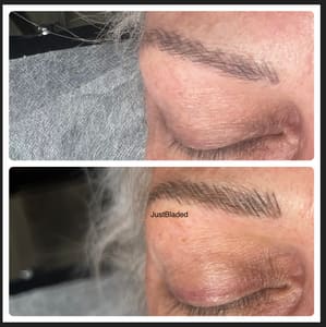 Eyebrow Tattoo result by Just Bladed in Fontana, CA