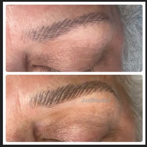 Eyebrow Tattoo result by Just Bladed in Fontana, CA