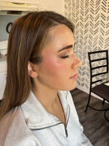 Eyebrow Tattoo result by Just Peachy Esthetics Wellness Spa & Suites in Wauconda, IL