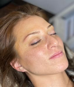 Eyebrow Tattoo result by Justbeyou.tiful Beauty Bar in Lone Tree, CO
