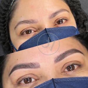 Eyebrow Tattoo result by JV Micropigmentation & Academy in Rockaway, NJ