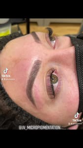 Eyebrow Tattoo result by JV Micropigmentation & Academy in Rockaway, NJ