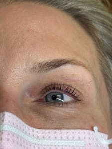 Eyebrow Tattoo result by K'Art Studio Ink in Williston, VT