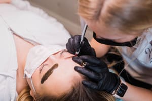 Eyebrow Tattoo result by K Artistry in Saratoga Springs, UT