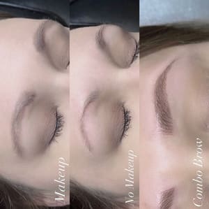 Eyebrow Tattoo result by k artistry llc in Fallston, MD