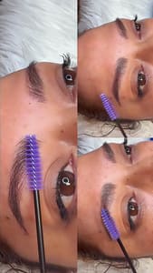 Eyebrow Tattoo result by K Beauty in Nederland, TX