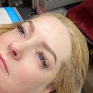 Eyebrow Tattoo result by K Beauty in Nederland, TX