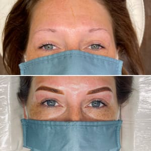 Eyebrow Tattoo result by K Brows LLC in Austin, TX