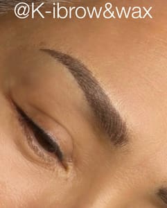 Eyebrow Tattoo result by K-ibrow & wax in Fairfax, VA