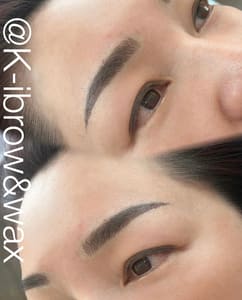 Eyebrow Tattoo result by K-ibrow & wax in Fairfax, VA