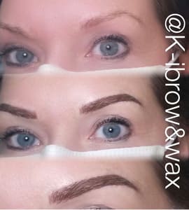 Eyebrow Tattoo result by K-ibrow & wax in Fairfax, VA